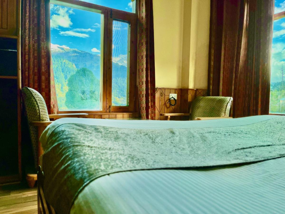 Woods Villa- A Luxury Mountains View Cottages Manāli Exterior foto