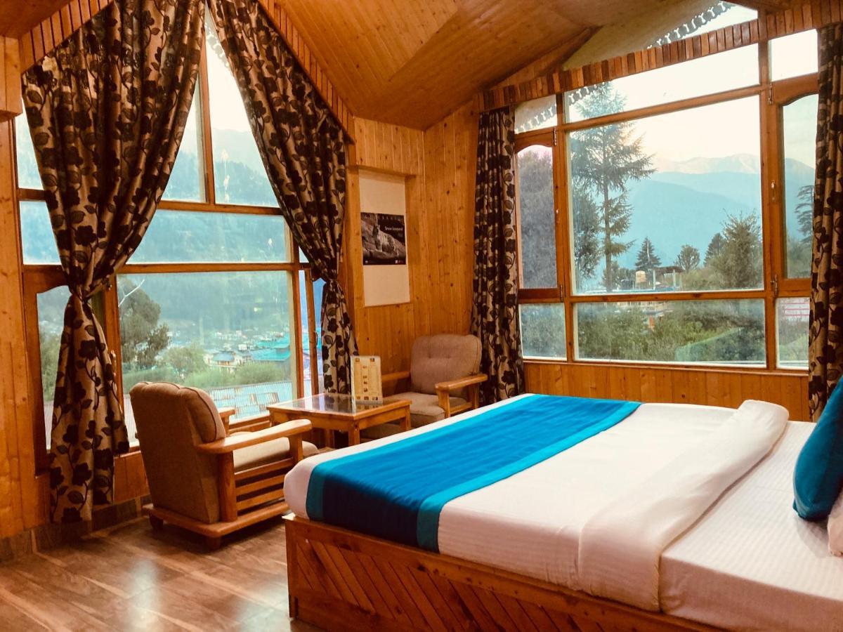 Woods Villa- A Luxury Mountains View Cottages Manāli Exterior foto